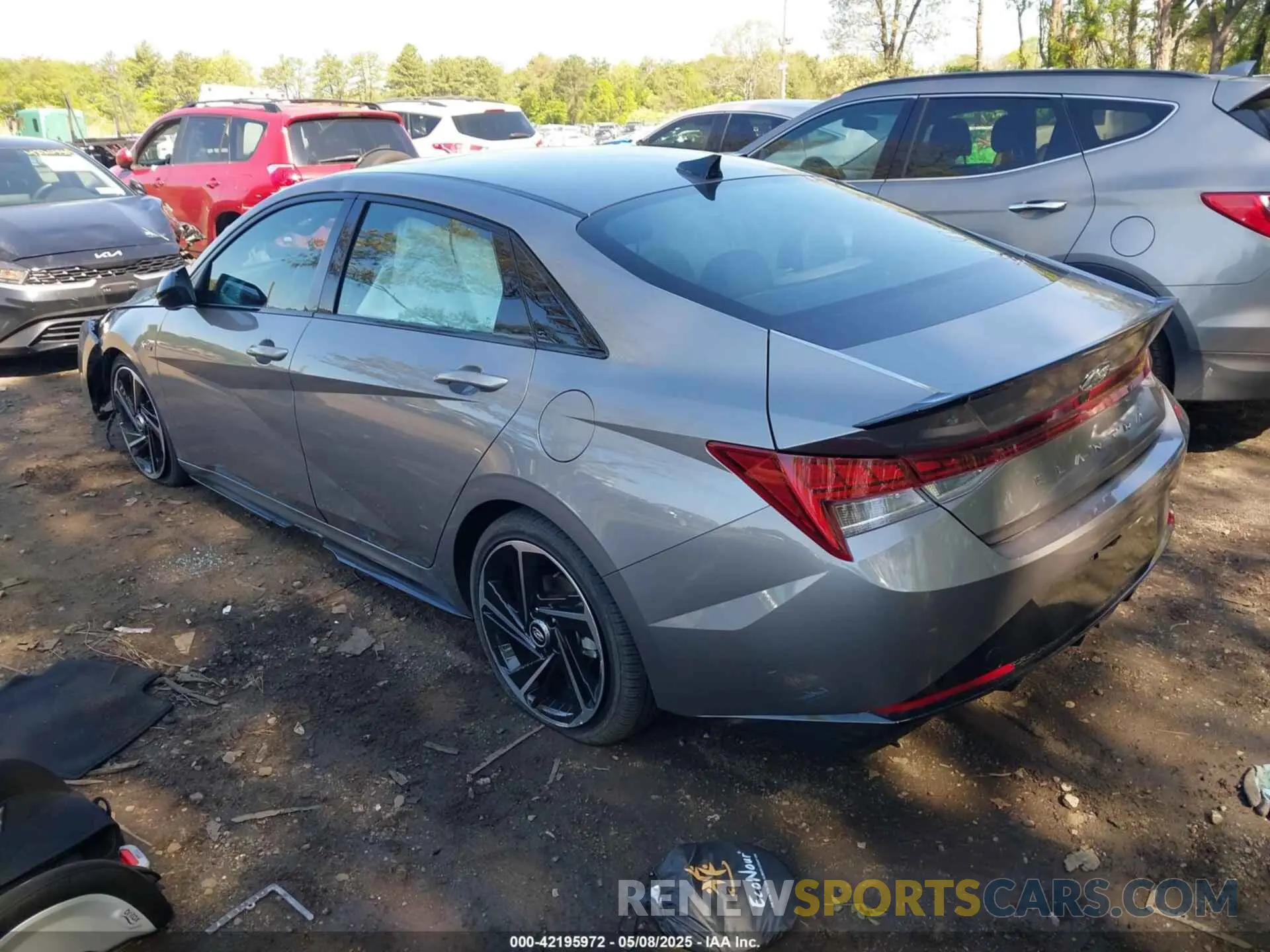 3 Photograph of a damaged car KMHLR4AF6PU545440 HYUNDAI ELANTRA 2023