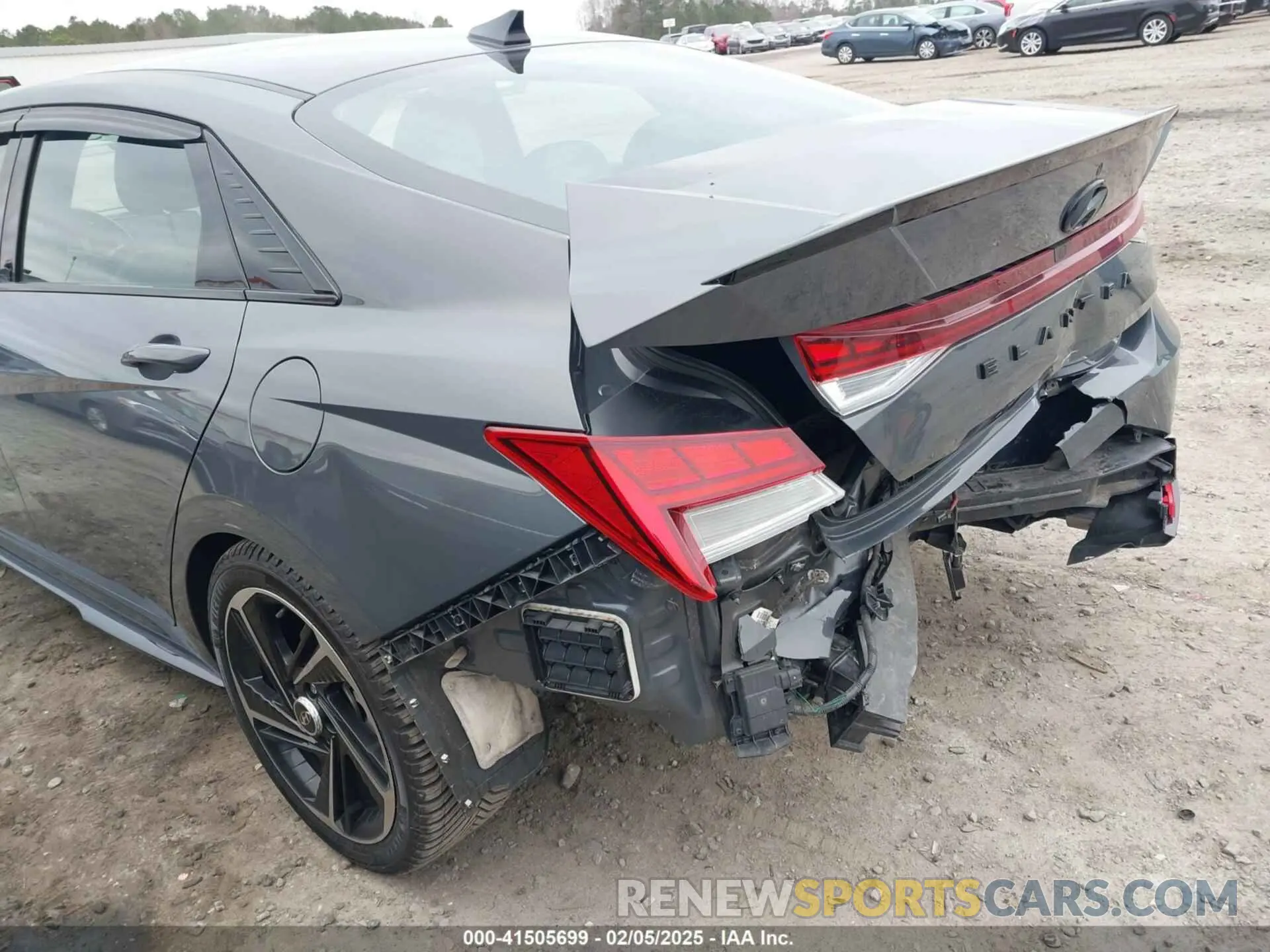17 Photograph of a damaged car KMHLR4AF6PU581192 HYUNDAI ELANTRA 2023