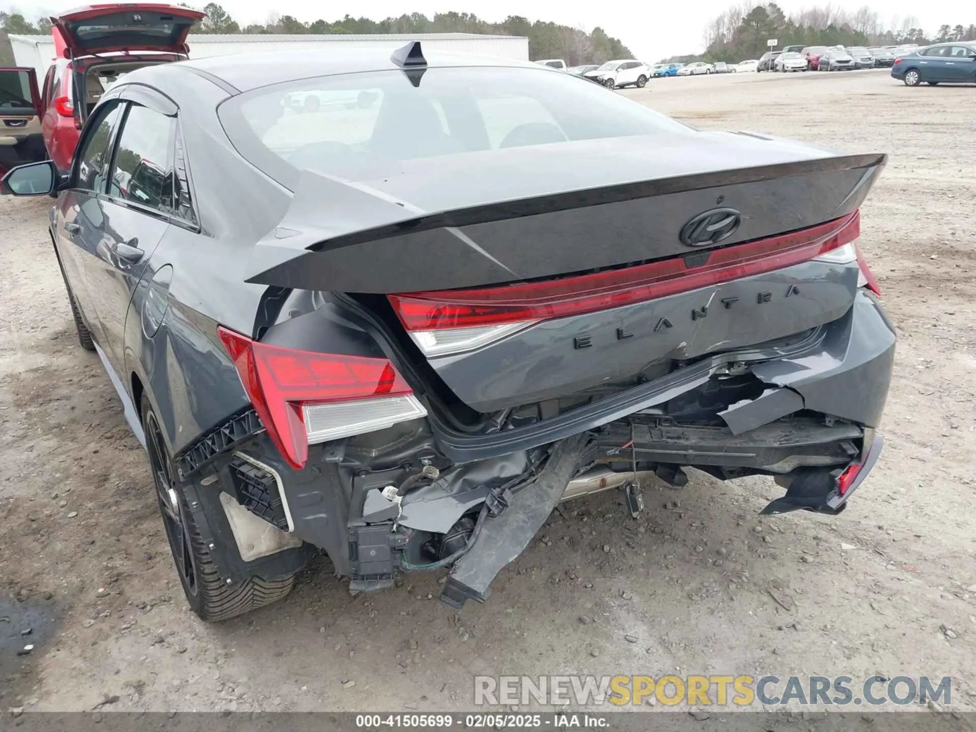 6 Photograph of a damaged car KMHLR4AF6PU581192 HYUNDAI ELANTRA 2023