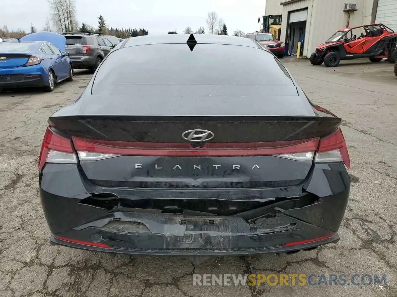 6 Photograph of a damaged car KMHLR4AF7PU373726 HYUNDAI ELANTRA 2023