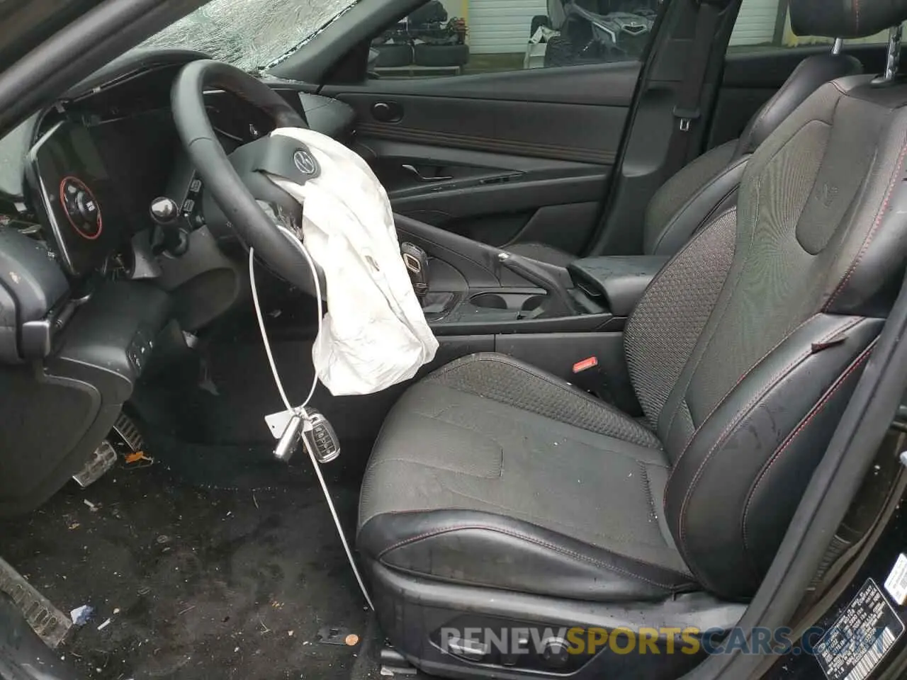 7 Photograph of a damaged car KMHLR4AF7PU373726 HYUNDAI ELANTRA 2023