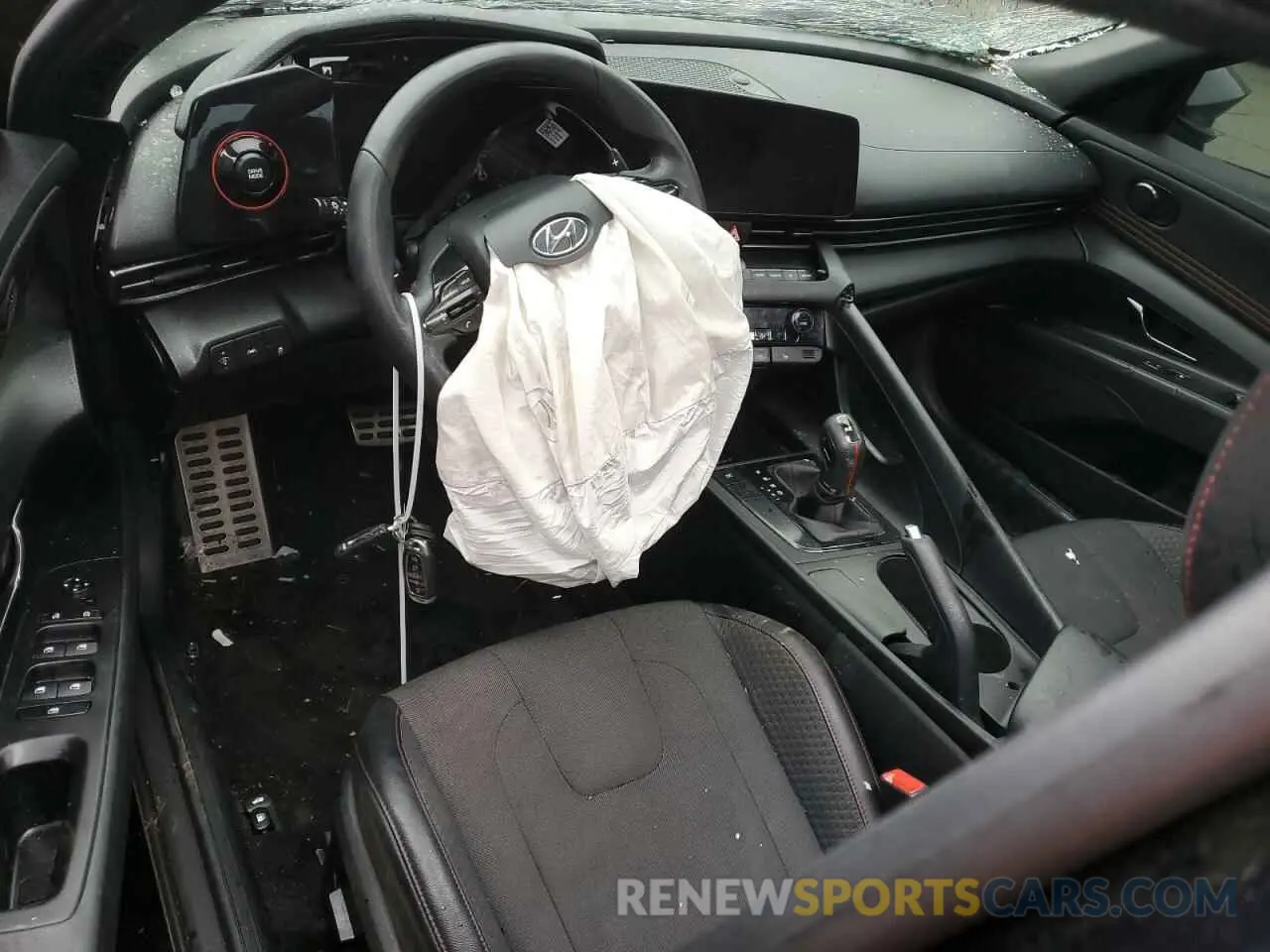 8 Photograph of a damaged car KMHLR4AF7PU373726 HYUNDAI ELANTRA 2023