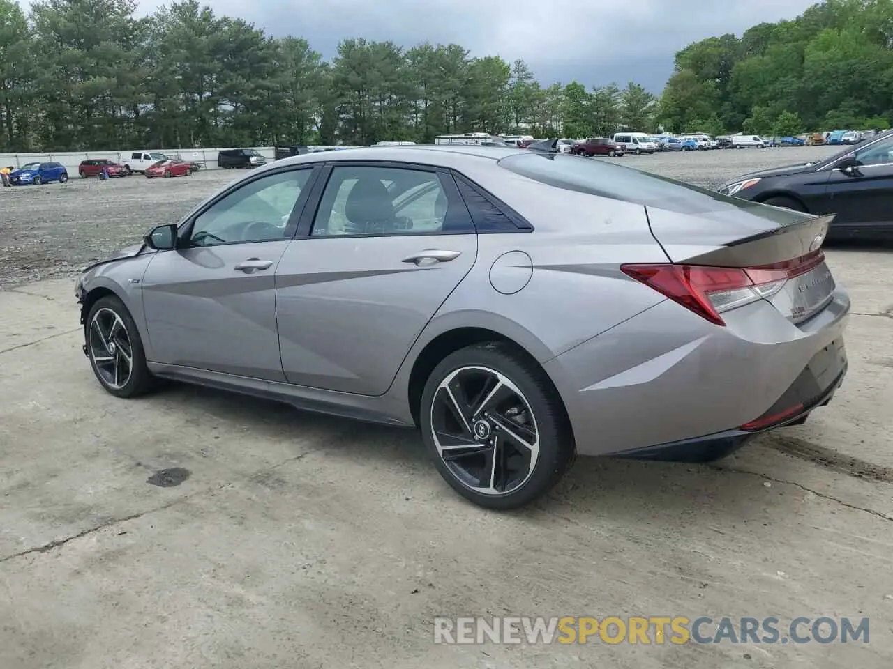 2 Photograph of a damaged car KMHLR4AF7PU594548 HYUNDAI ELANTRA 2023