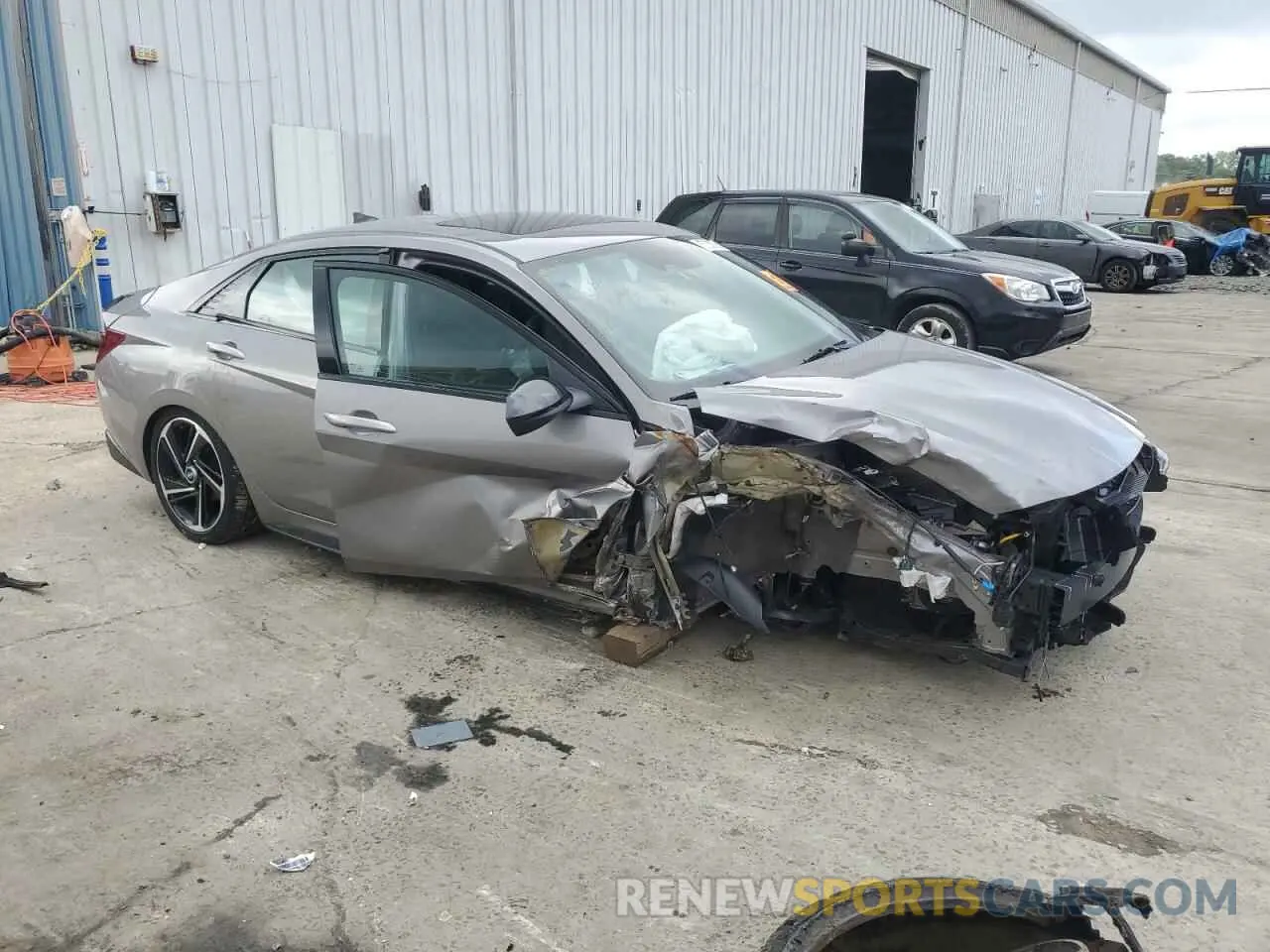 4 Photograph of a damaged car KMHLR4AF7PU594548 HYUNDAI ELANTRA 2023