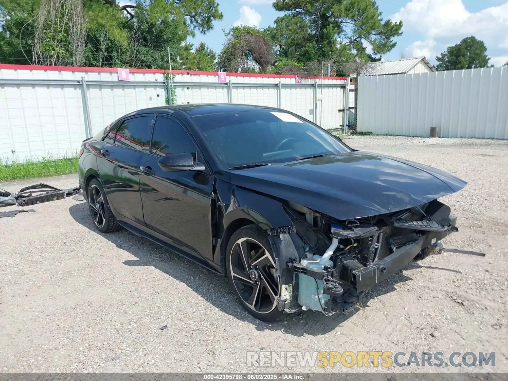 1 Photograph of a damaged car KMHLR4AF7PU628889 HYUNDAI ELANTRA 2023