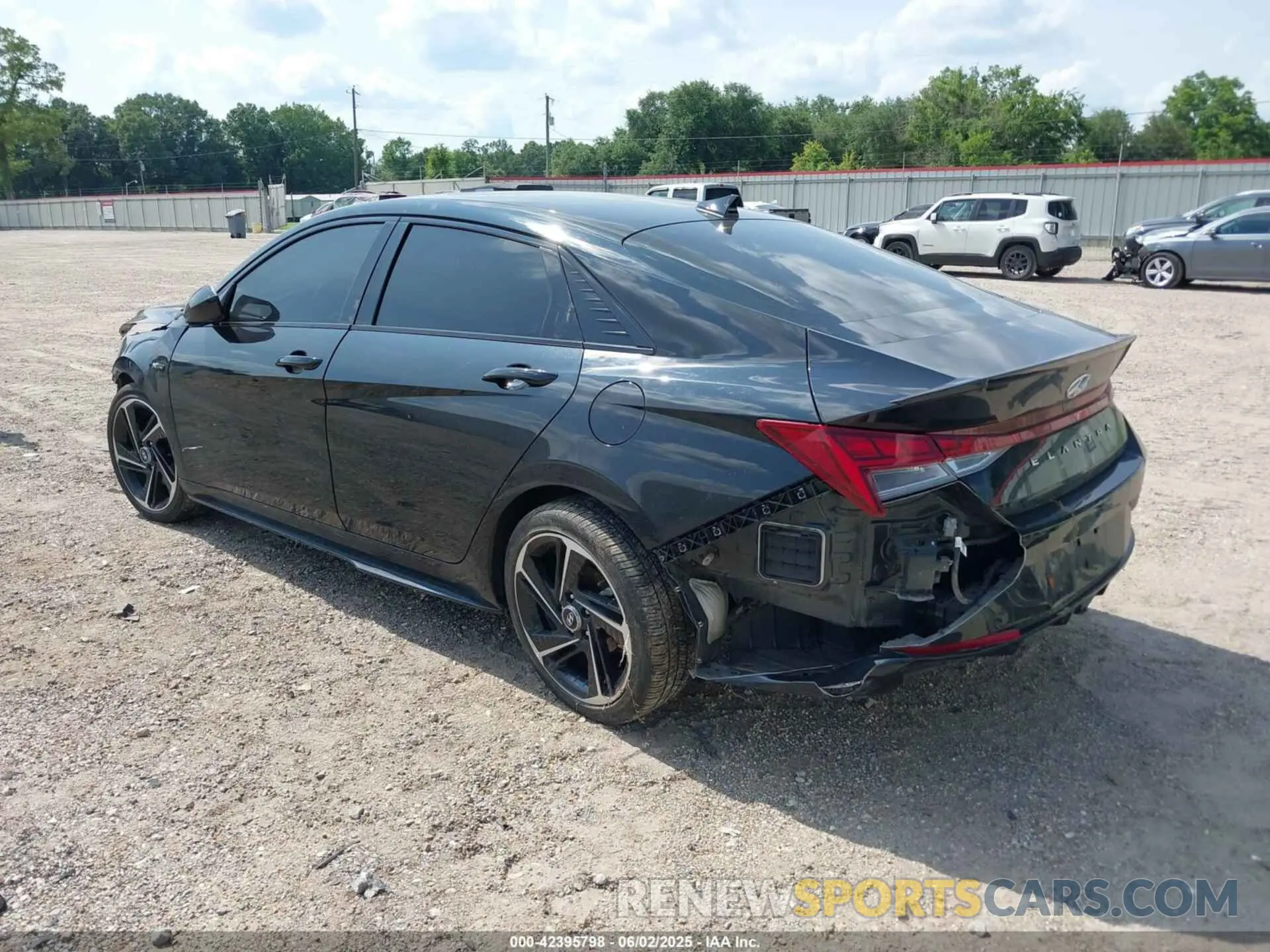 3 Photograph of a damaged car KMHLR4AF7PU628889 HYUNDAI ELANTRA 2023