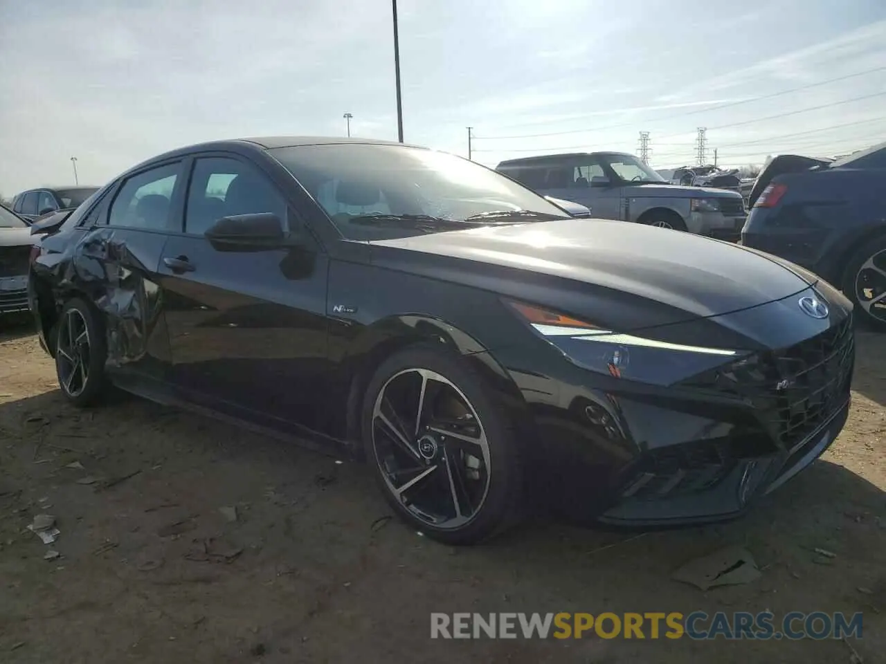 4 Photograph of a damaged car KMHLR4AF8PU473639 HYUNDAI ELANTRA 2023