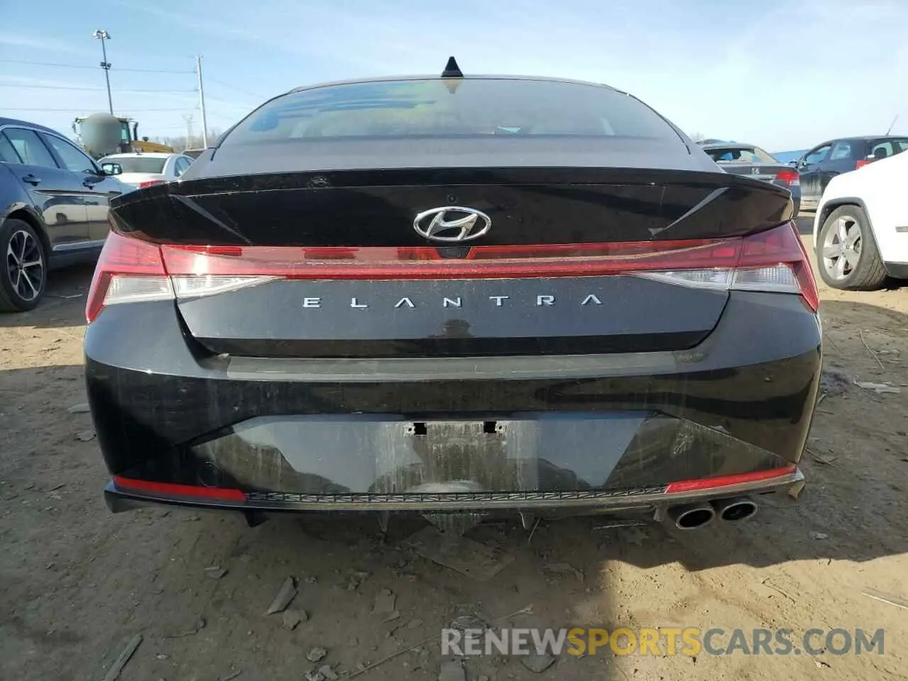 6 Photograph of a damaged car KMHLR4AF8PU473639 HYUNDAI ELANTRA 2023