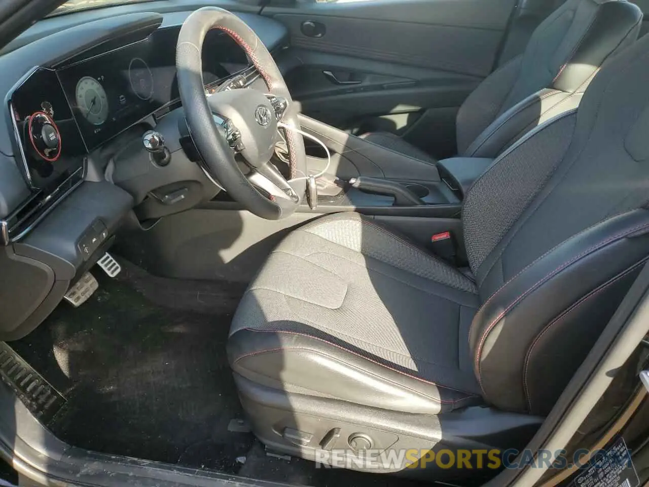 7 Photograph of a damaged car KMHLR4AF8PU473639 HYUNDAI ELANTRA 2023