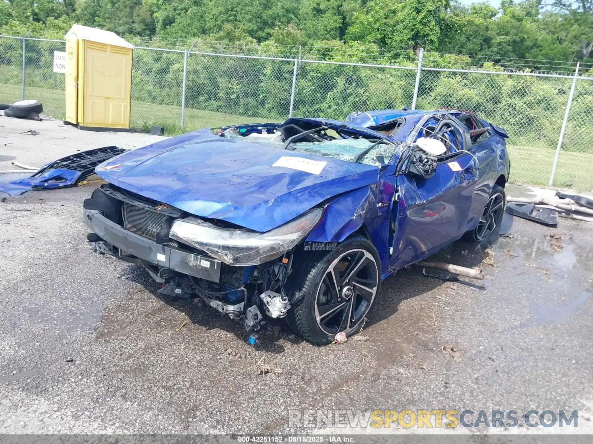 2 Photograph of a damaged car KMHLR4AF8PU502511 HYUNDAI ELANTRA 2023