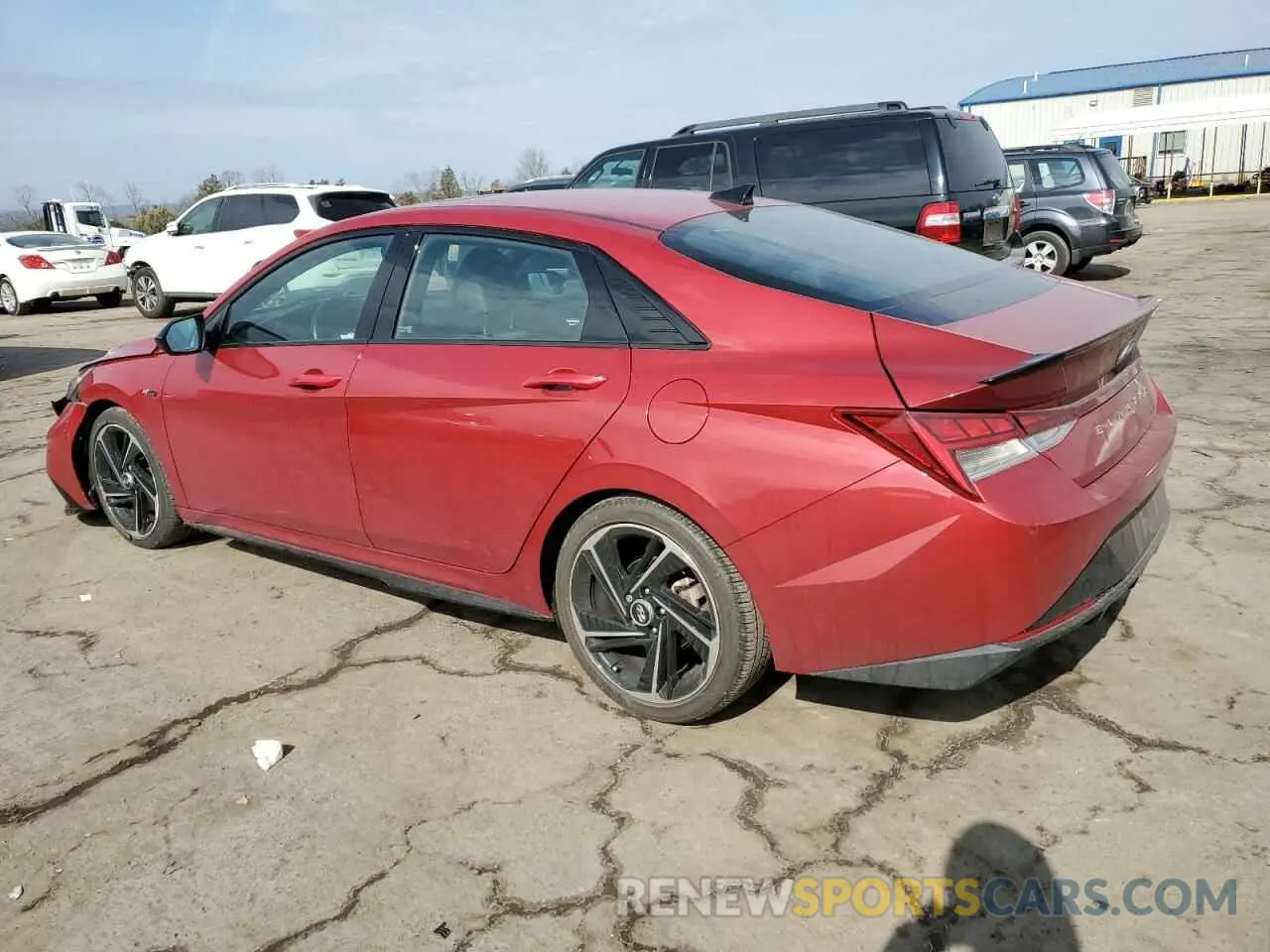 2 Photograph of a damaged car KMHLR4AF9PU478641 HYUNDAI ELANTRA 2023