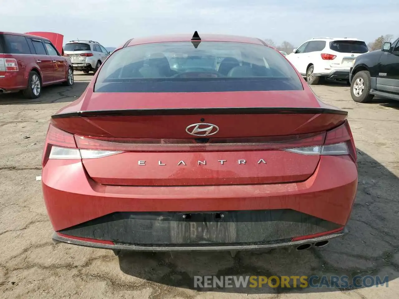 6 Photograph of a damaged car KMHLR4AF9PU478641 HYUNDAI ELANTRA 2023