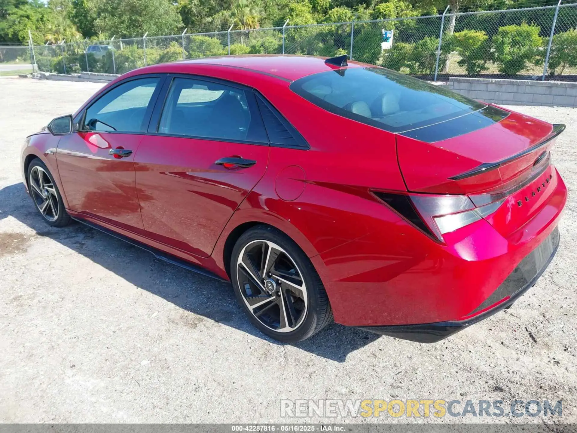 3 Photograph of a damaged car KMHLR4AF9PU496055 HYUNDAI ELANTRA 2023