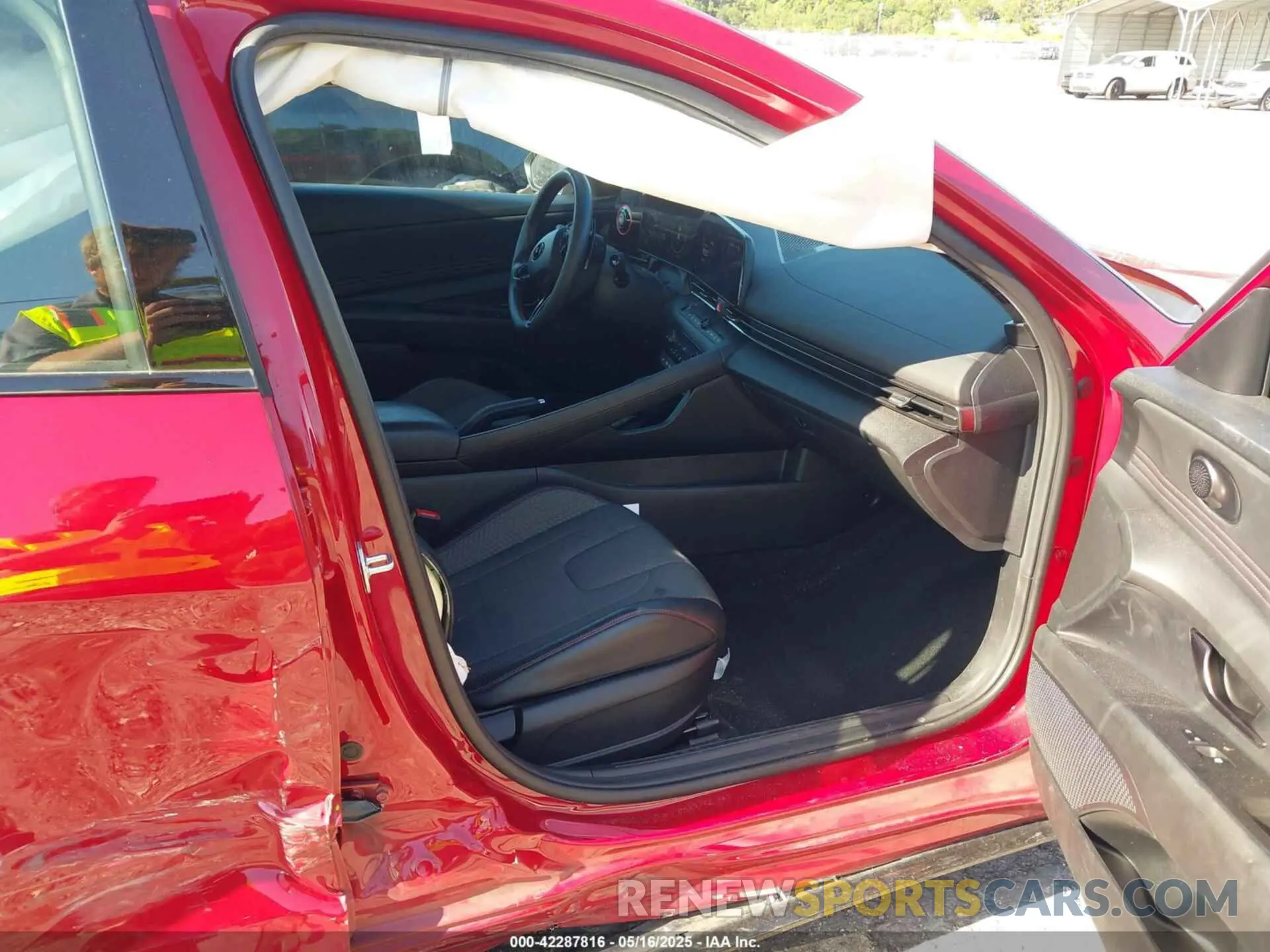 5 Photograph of a damaged car KMHLR4AF9PU496055 HYUNDAI ELANTRA 2023