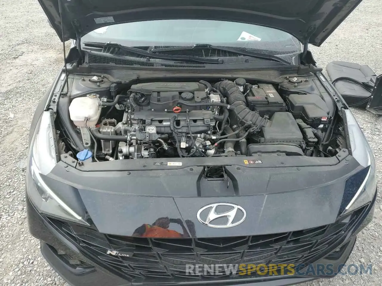 11 Photograph of a damaged car KMHLR4AFXPU399480 HYUNDAI ELANTRA 2023