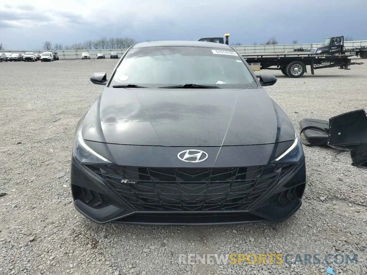 5 Photograph of a damaged car KMHLR4AFXPU399480 HYUNDAI ELANTRA 2023
