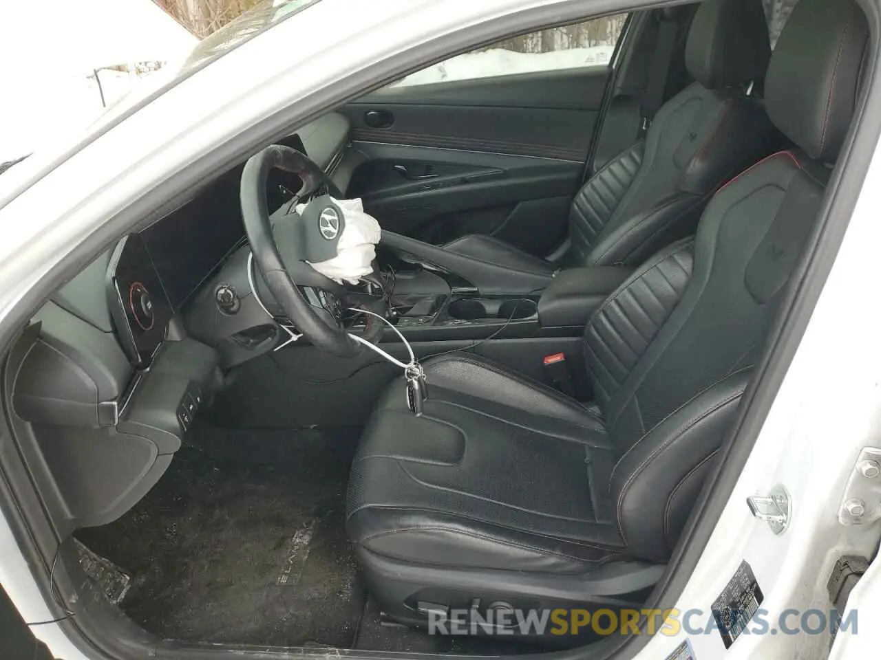 7 Photograph of a damaged car KMHLR4AFXPU523389 HYUNDAI ELANTRA 2023
