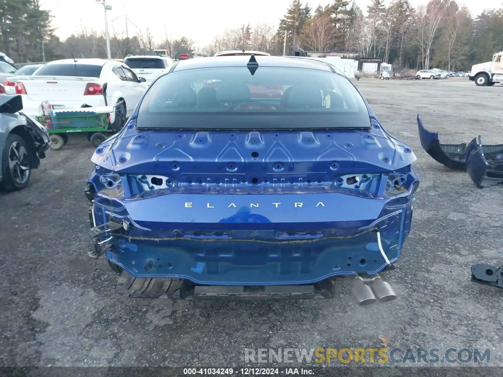 17 Photograph of a damaged car KMHLR4AFXPU577713 HYUNDAI ELANTRA 2023