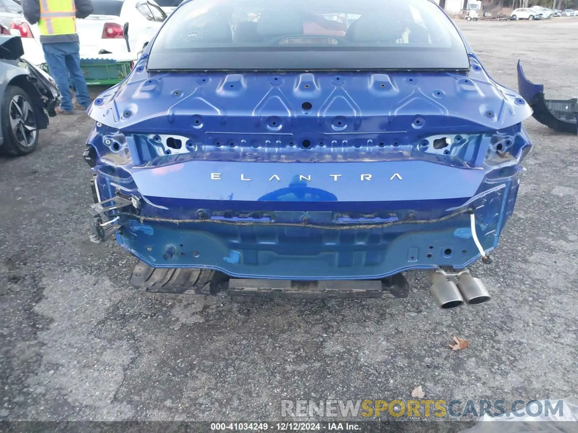 18 Photograph of a damaged car KMHLR4AFXPU577713 HYUNDAI ELANTRA 2023