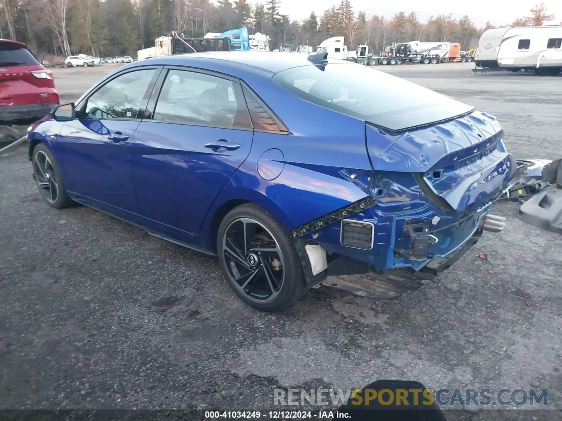 3 Photograph of a damaged car KMHLR4AFXPU577713 HYUNDAI ELANTRA 2023