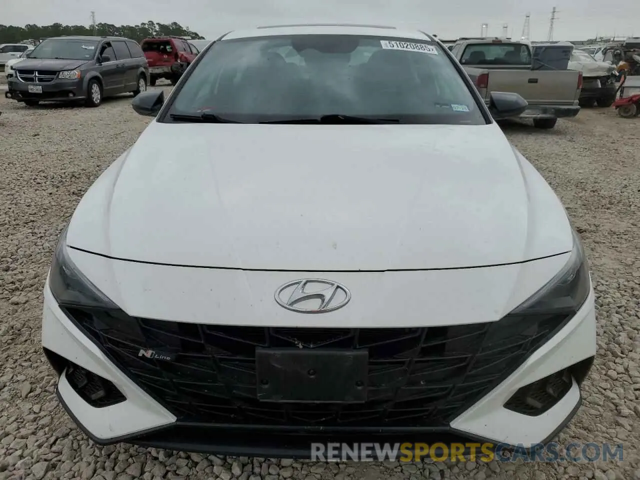 5 Photograph of a damaged car KMHLR4AFXPU589909 HYUNDAI ELANTRA 2023