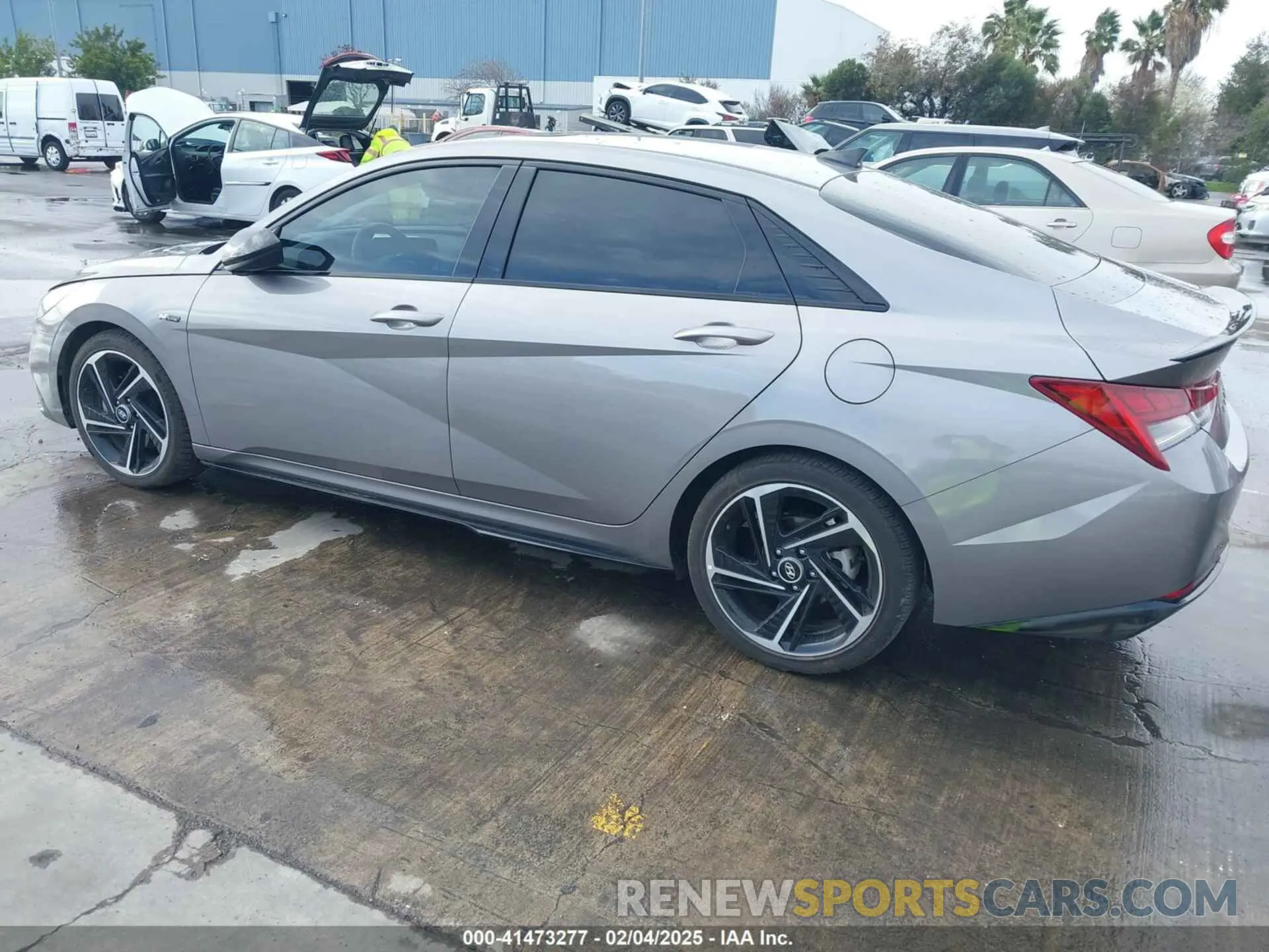 3 Photograph of a damaged car KMHLR4AFXPU611018 HYUNDAI ELANTRA 2023