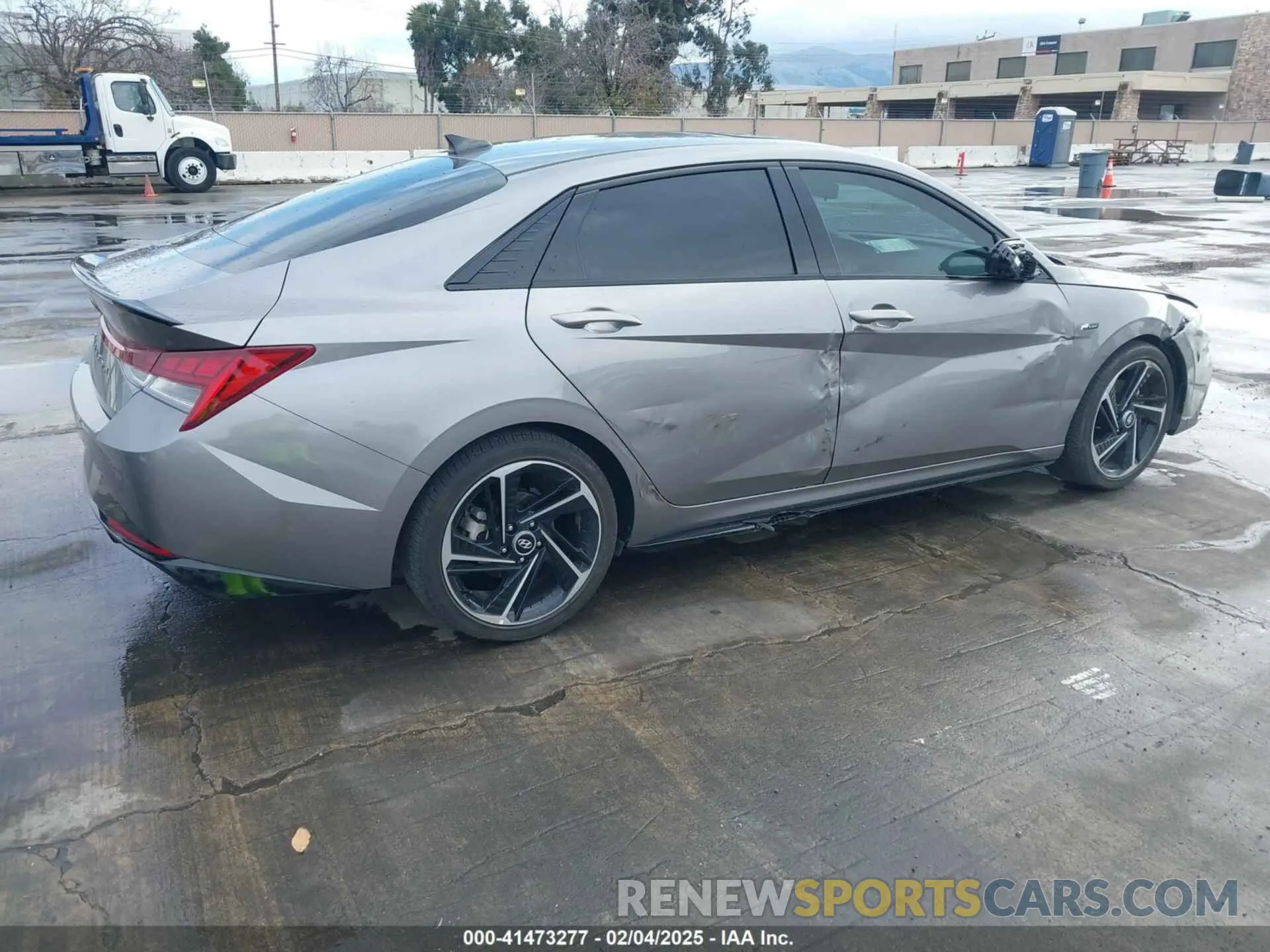 4 Photograph of a damaged car KMHLR4AFXPU611018 HYUNDAI ELANTRA 2023