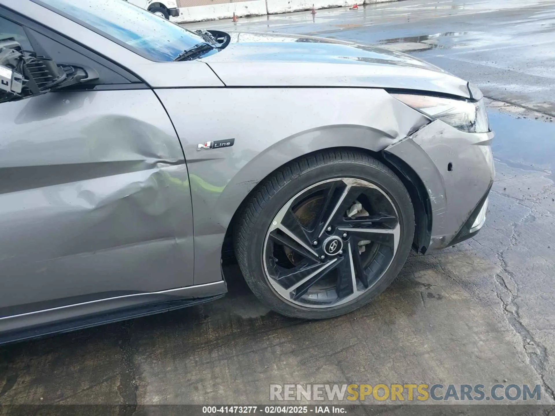 6 Photograph of a damaged car KMHLR4AFXPU611018 HYUNDAI ELANTRA 2023