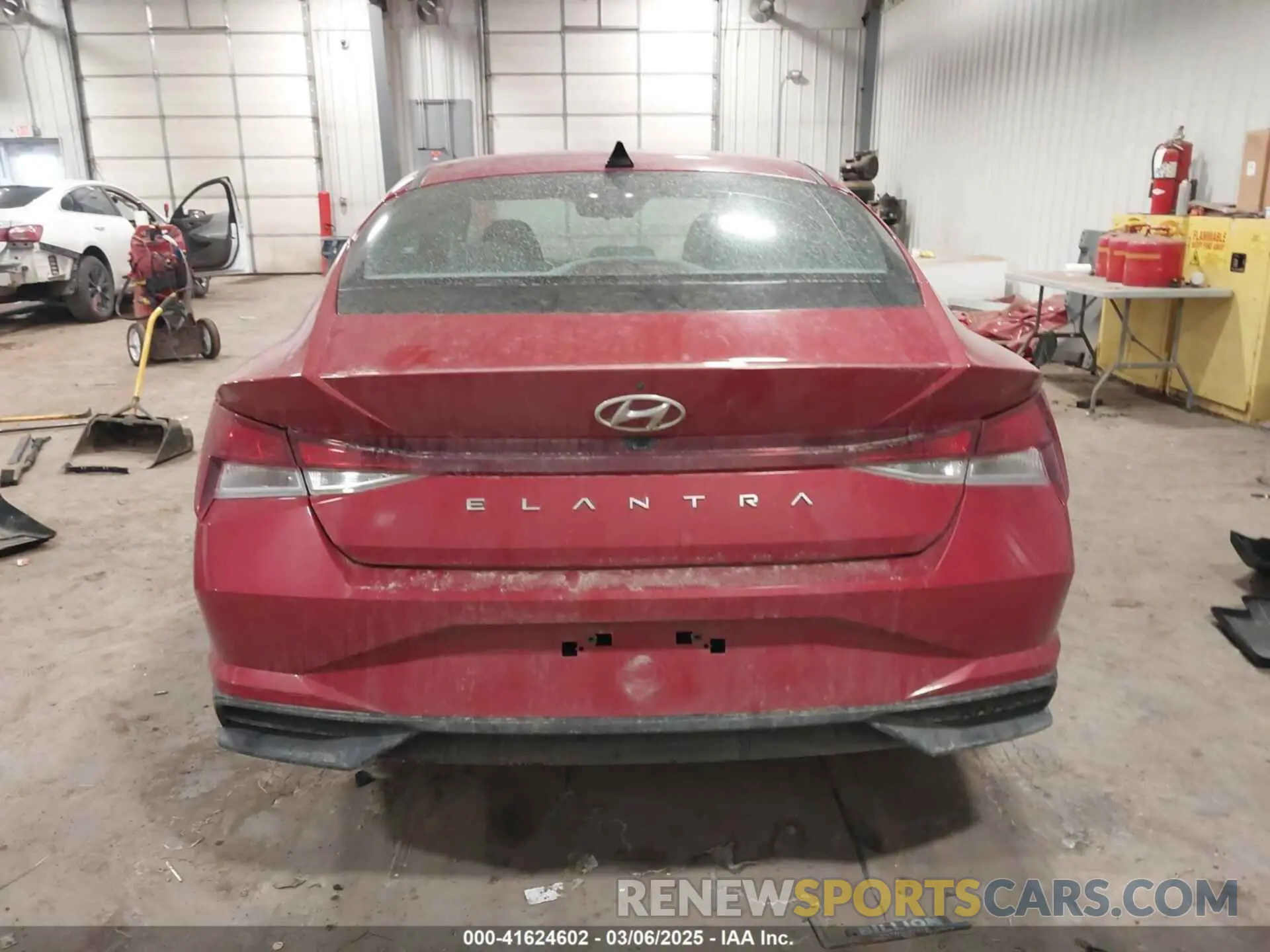 16 Photograph of a damaged car KMHLS4AG0PU401184 HYUNDAI ELANTRA 2023