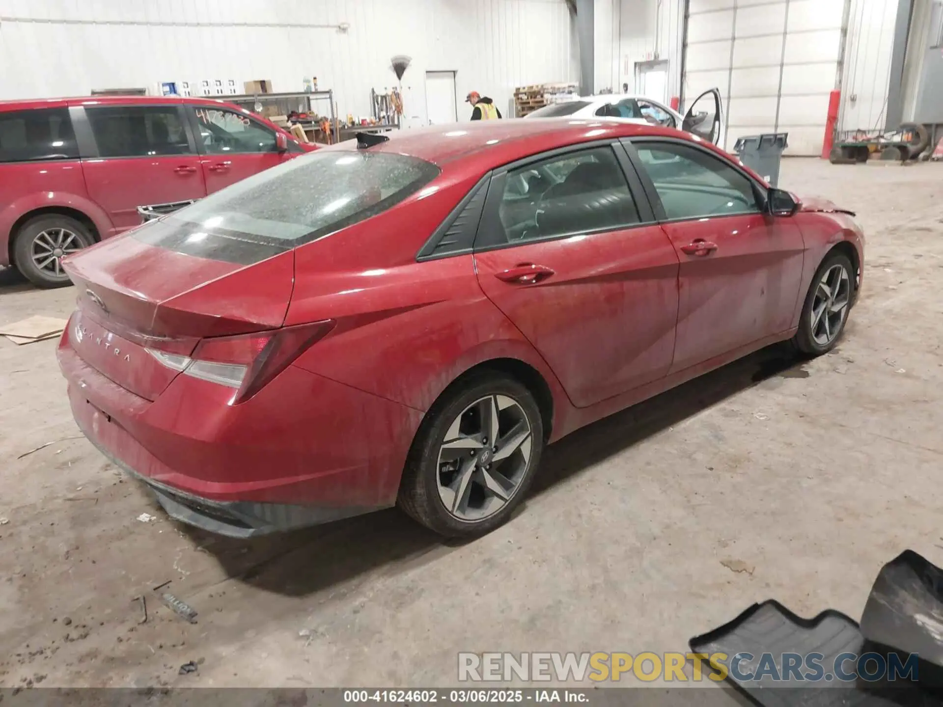 4 Photograph of a damaged car KMHLS4AG0PU401184 HYUNDAI ELANTRA 2023