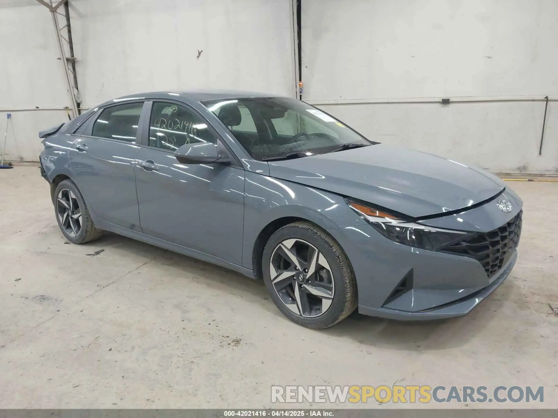 1 Photograph of a damaged car KMHLS4AG0PU410399 HYUNDAI ELANTRA 2023