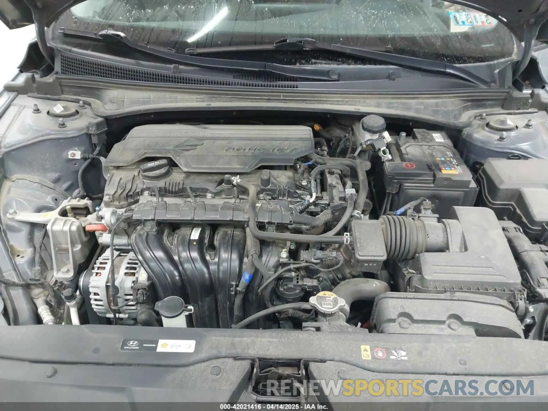 10 Photograph of a damaged car KMHLS4AG0PU410399 HYUNDAI ELANTRA 2023