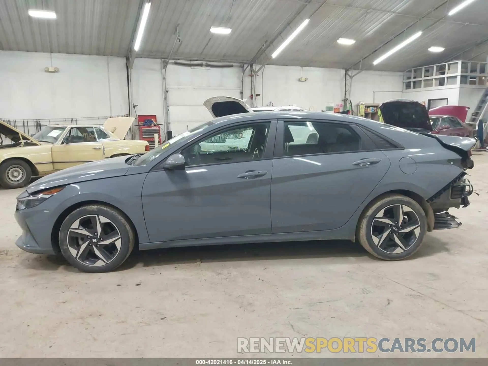 14 Photograph of a damaged car KMHLS4AG0PU410399 HYUNDAI ELANTRA 2023