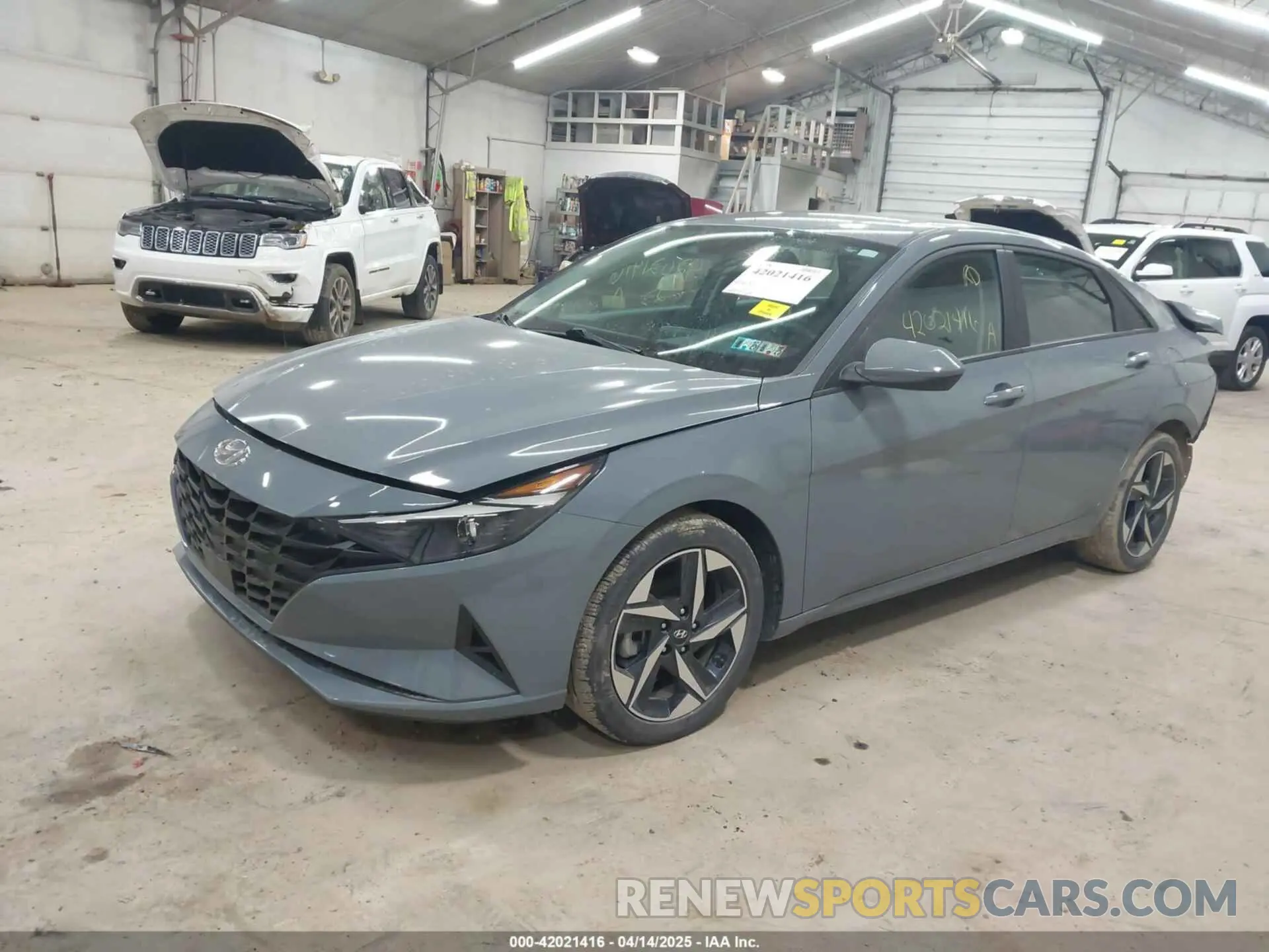 2 Photograph of a damaged car KMHLS4AG0PU410399 HYUNDAI ELANTRA 2023