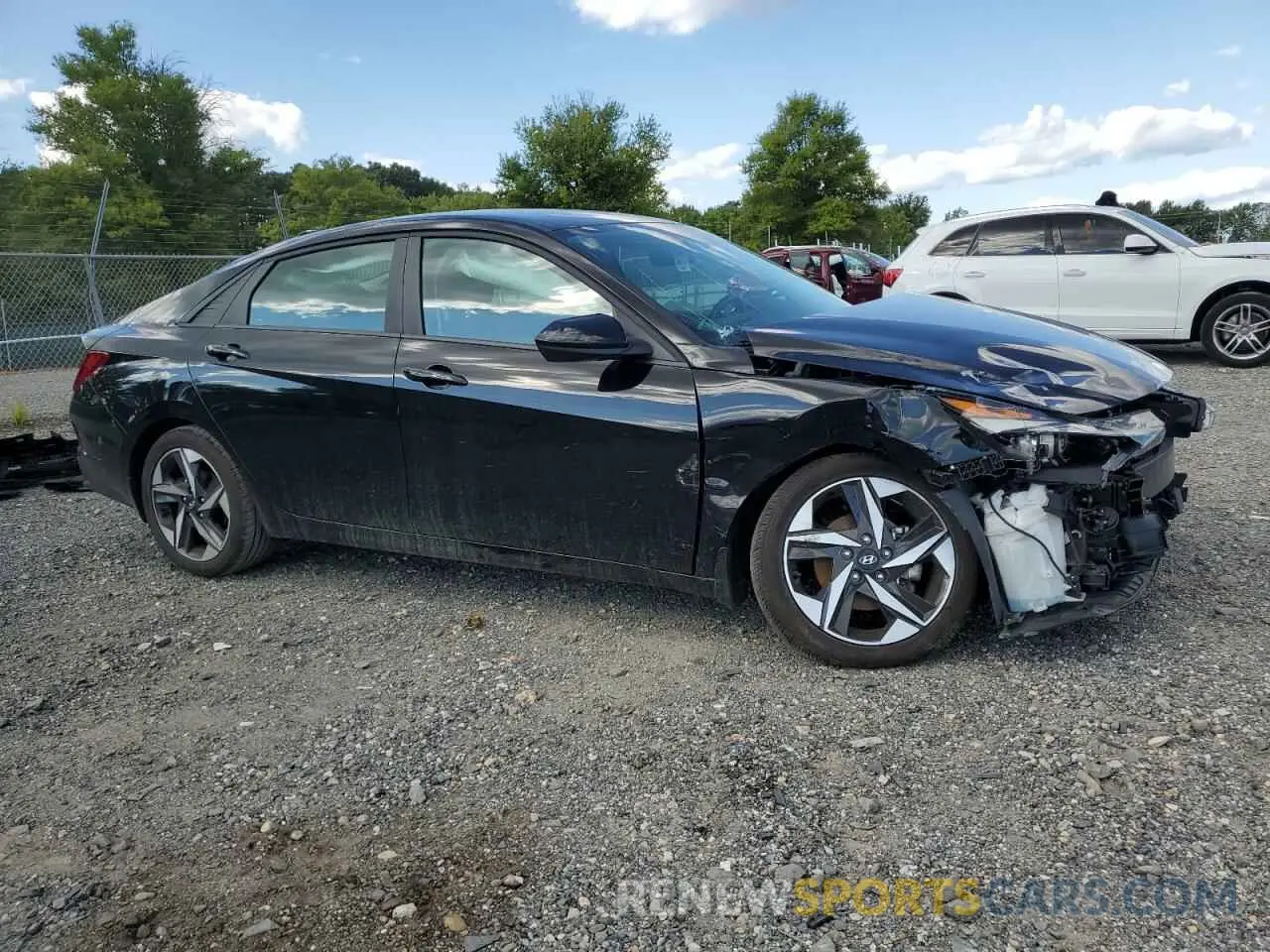 4 Photograph of a damaged car KMHLS4AG0PU412217 HYUNDAI ELANTRA 2023