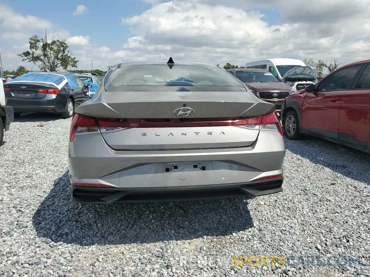 6 Photograph of a damaged car KMHLS4AG0PU417823 HYUNDAI ELANTRA 2023
