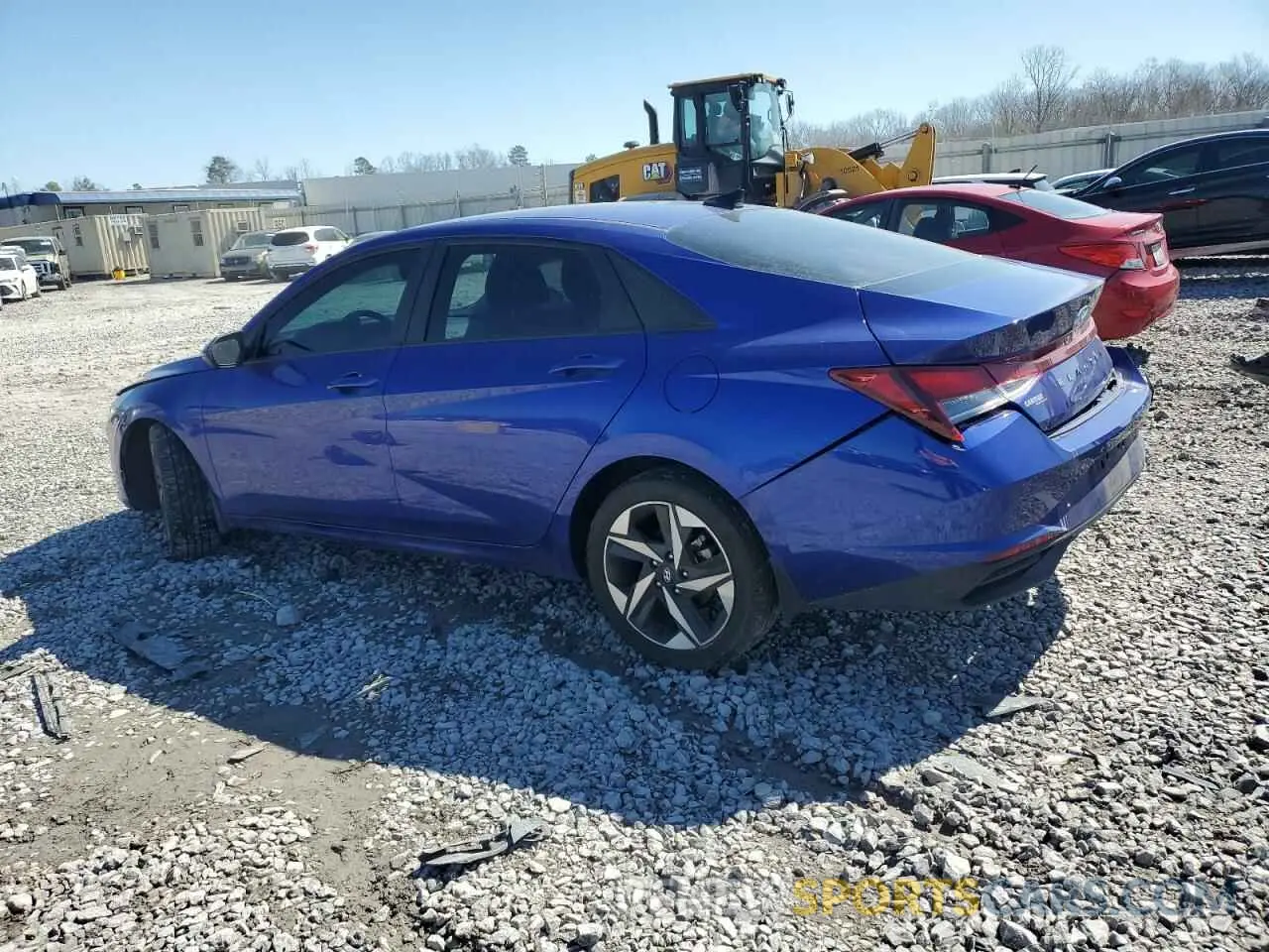 2 Photograph of a damaged car KMHLS4AG0PU430619 HYUNDAI ELANTRA 2023
