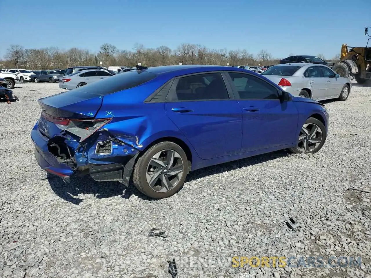 3 Photograph of a damaged car KMHLS4AG0PU430619 HYUNDAI ELANTRA 2023