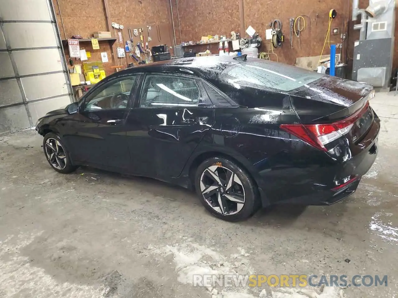 2 Photograph of a damaged car KMHLS4AG0PU430992 HYUNDAI ELANTRA 2023