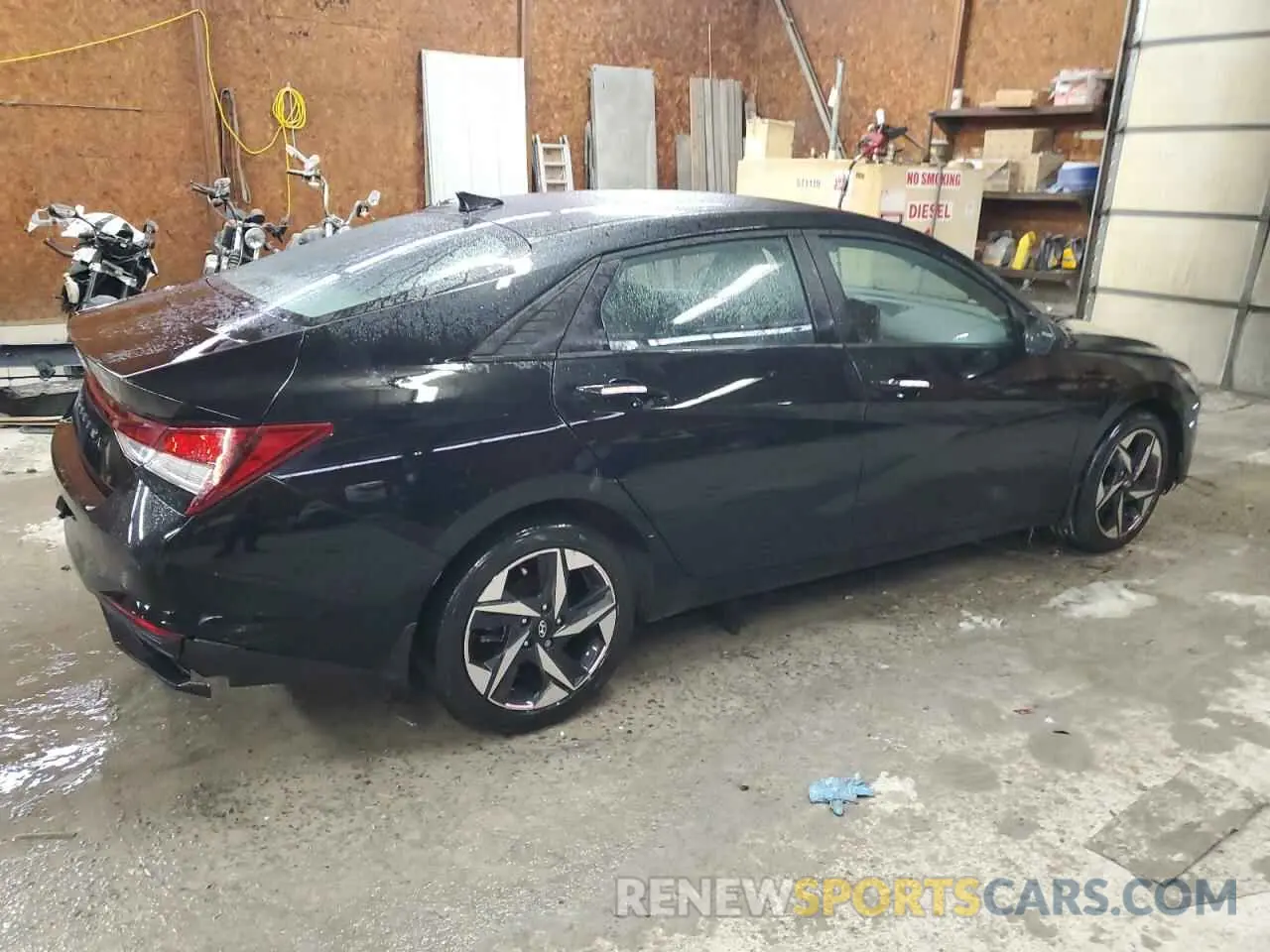 3 Photograph of a damaged car KMHLS4AG0PU430992 HYUNDAI ELANTRA 2023