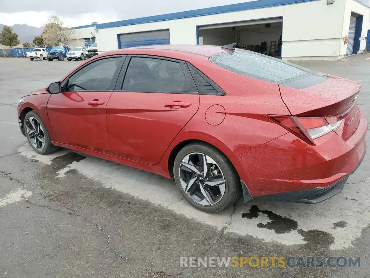 2 Photograph of a damaged car KMHLS4AG0PU467038 HYUNDAI ELANTRA 2023