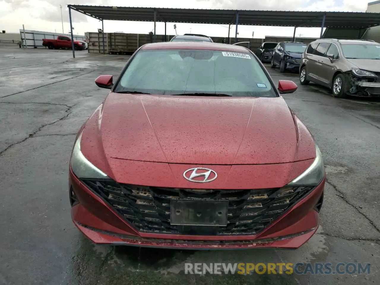 5 Photograph of a damaged car KMHLS4AG0PU467038 HYUNDAI ELANTRA 2023