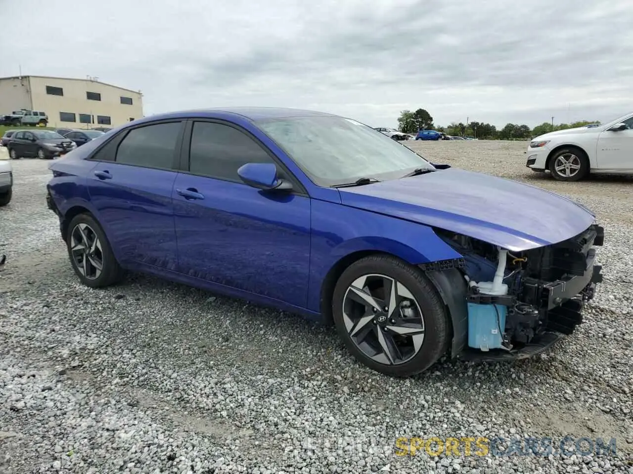 4 Photograph of a damaged car KMHLS4AG0PU478394 HYUNDAI ELANTRA 2023