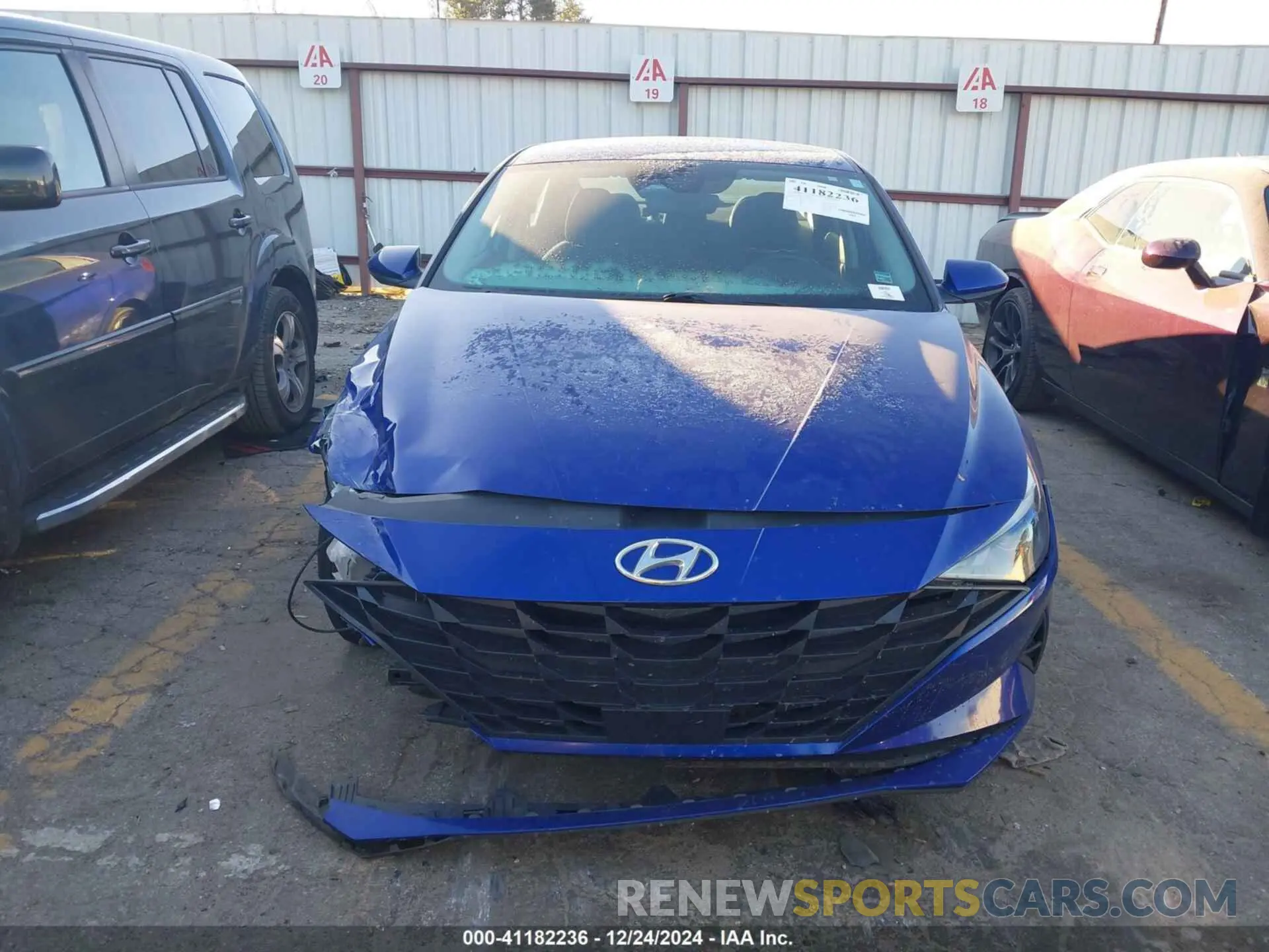 11 Photograph of a damaged car KMHLS4AG0PU486415 HYUNDAI ELANTRA 2023