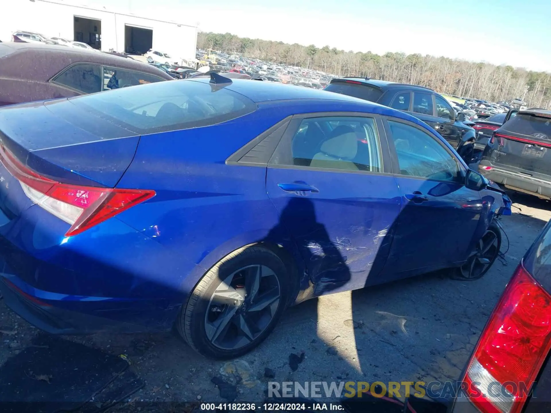 12 Photograph of a damaged car KMHLS4AG0PU486415 HYUNDAI ELANTRA 2023
