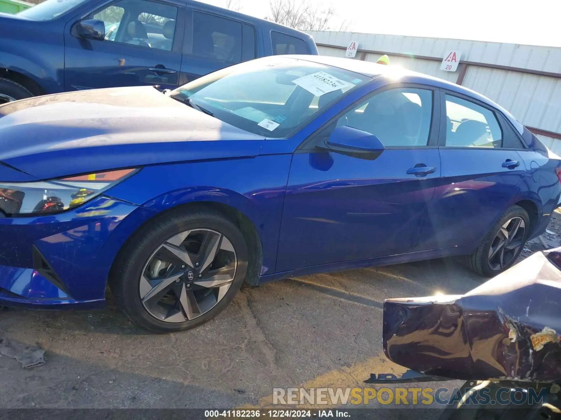 13 Photograph of a damaged car KMHLS4AG0PU486415 HYUNDAI ELANTRA 2023