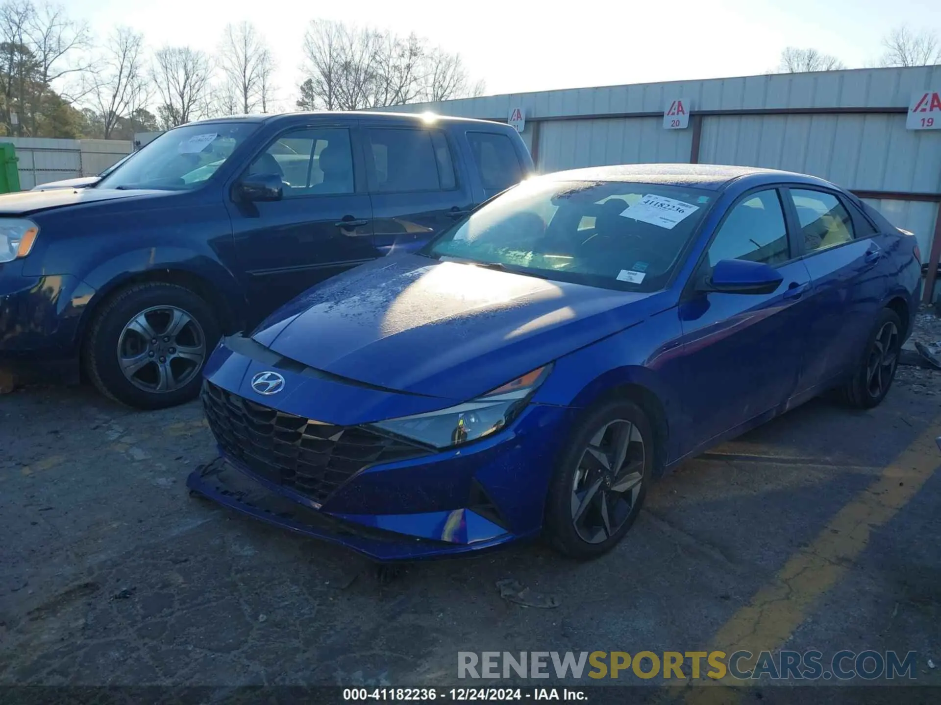 2 Photograph of a damaged car KMHLS4AG0PU486415 HYUNDAI ELANTRA 2023