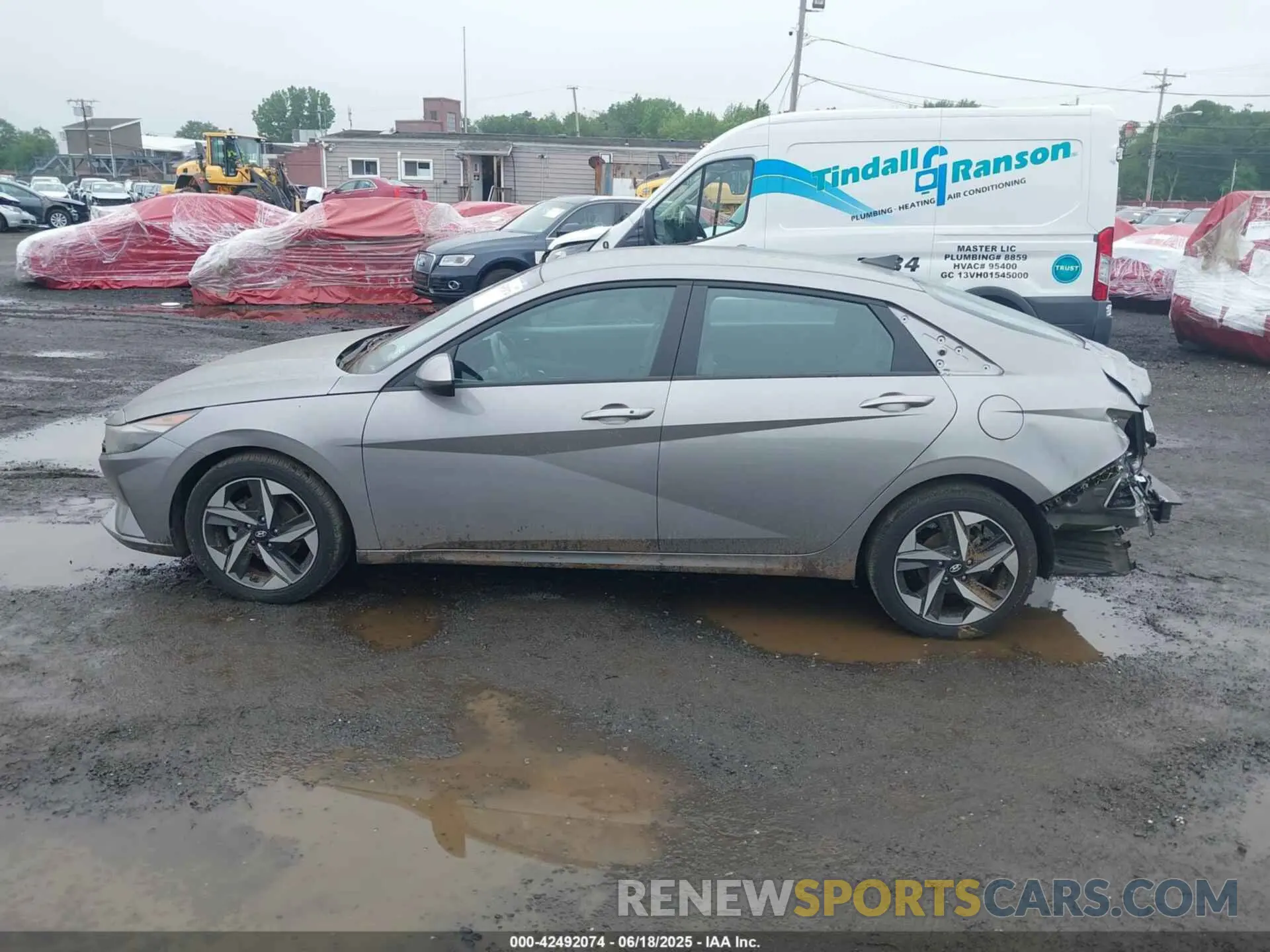 14 Photograph of a damaged car KMHLS4AG0PU571156 HYUNDAI ELANTRA 2023