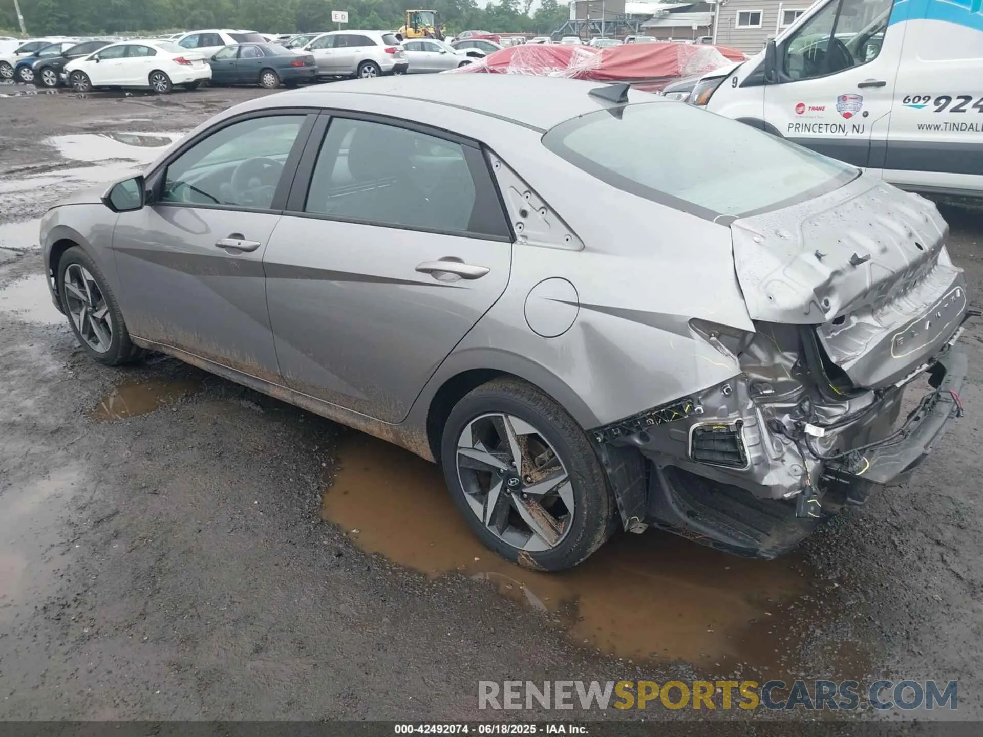 3 Photograph of a damaged car KMHLS4AG0PU571156 HYUNDAI ELANTRA 2023