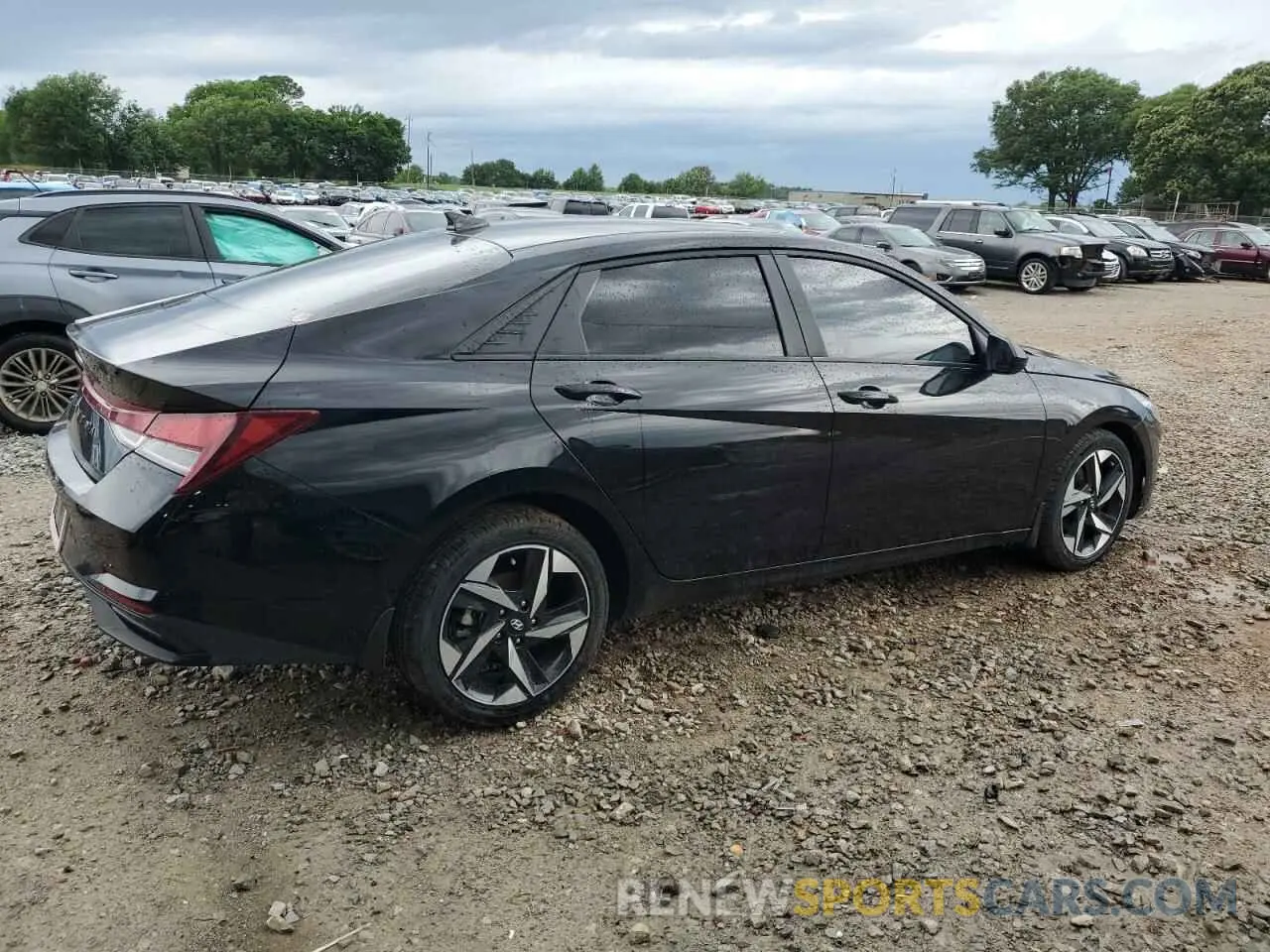 3 Photograph of a damaged car KMHLS4AG0PU575918 HYUNDAI ELANTRA 2023